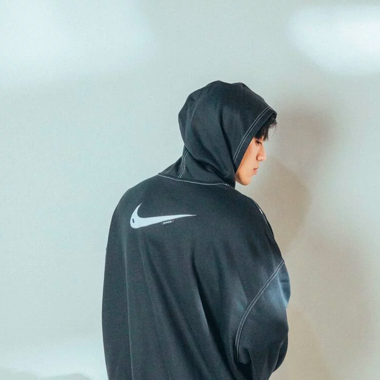 Áo hoodie quá khổ Nike NSW Swoosh [DM6202]
