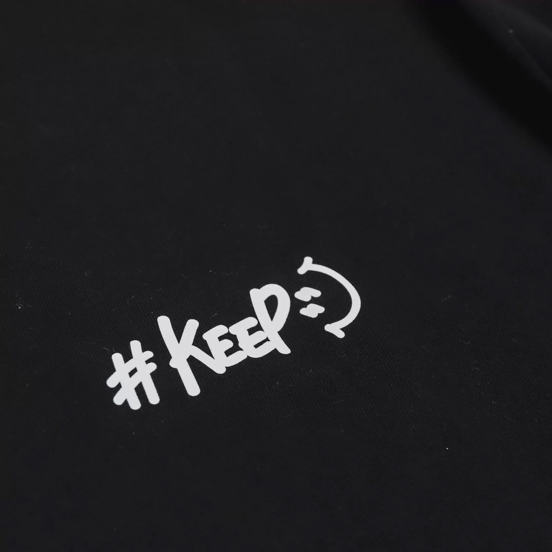 Kickstage #KEEP Áo thun logo nhỏ [KS102]