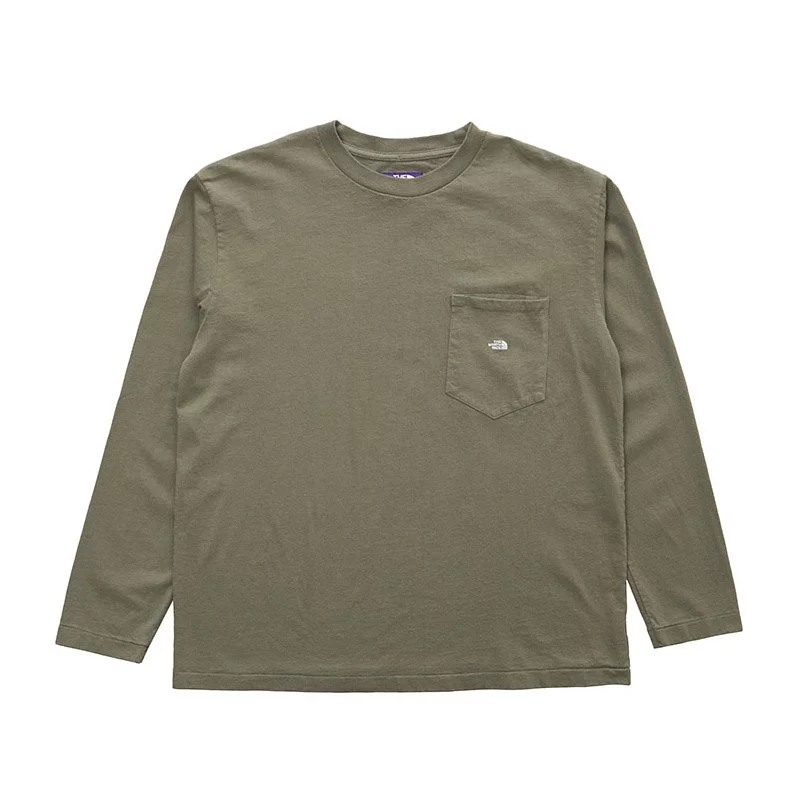 The North Face Purple Label Long Sleeve Pocket Tee [NT3961N]