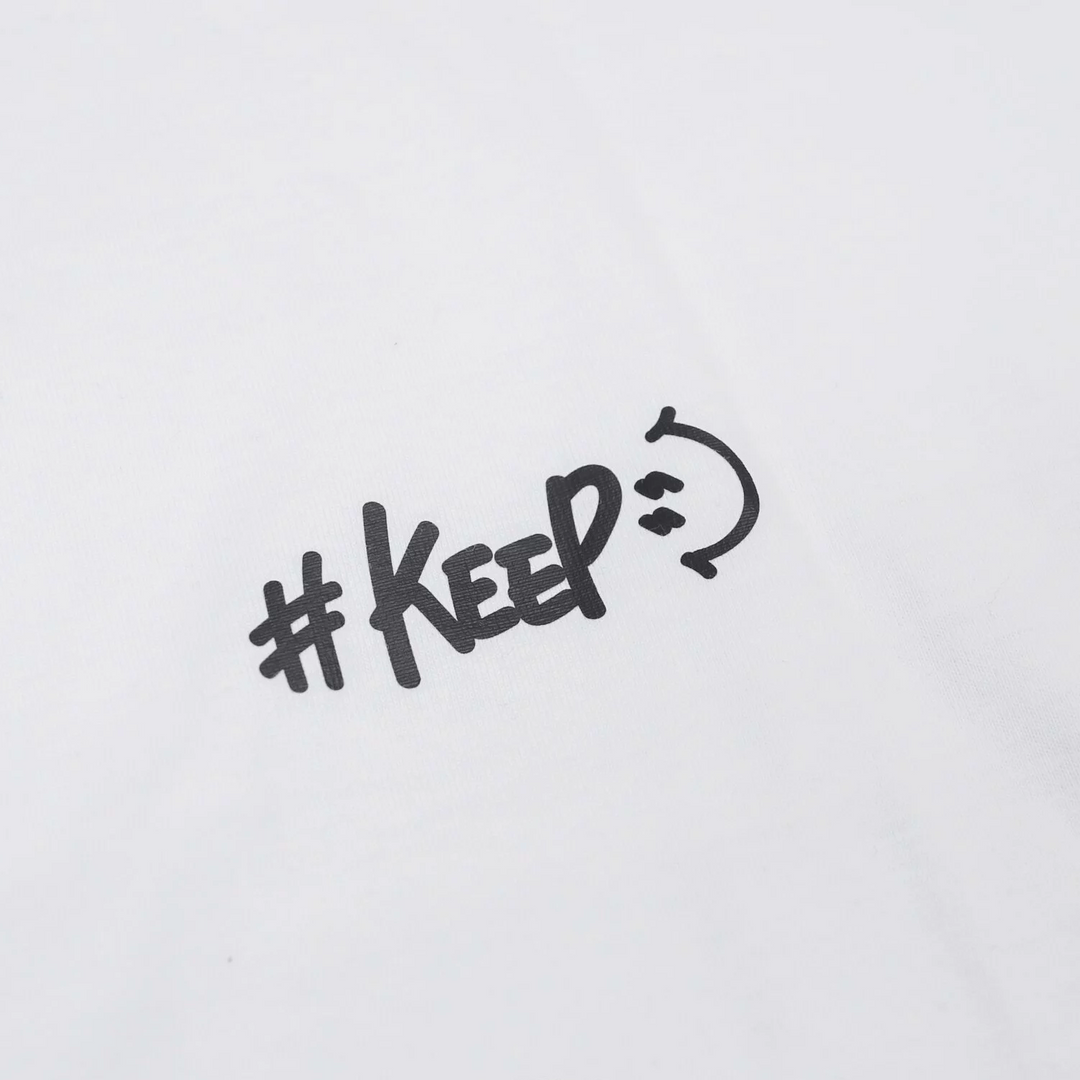 Kickstage #KEEP Áo thun logo nhỏ [KS102]