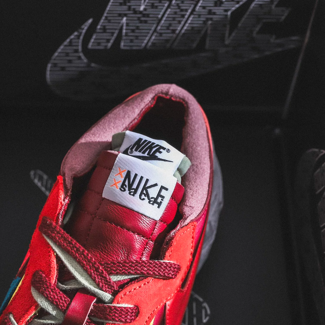 KAWS x Sacai x Nike Blazer Low Red [DM7901-600]
