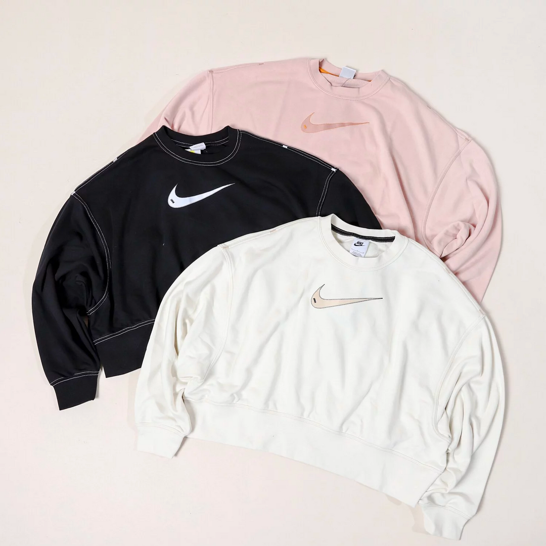 Nike NSW Swoosh Oversized Sweater (Women's) [DO7212]