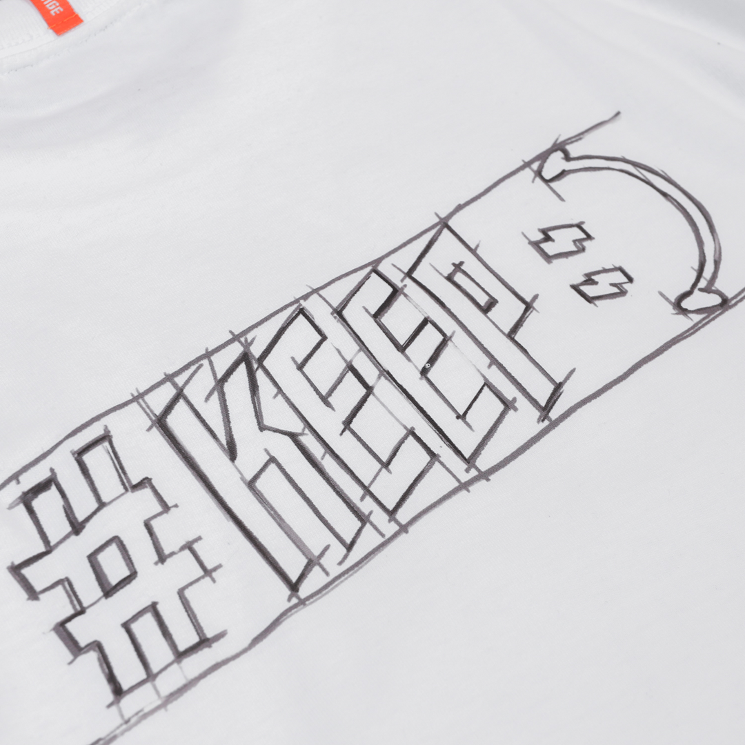 Kickstage #KEEP Smile Logo Tee [KS103]