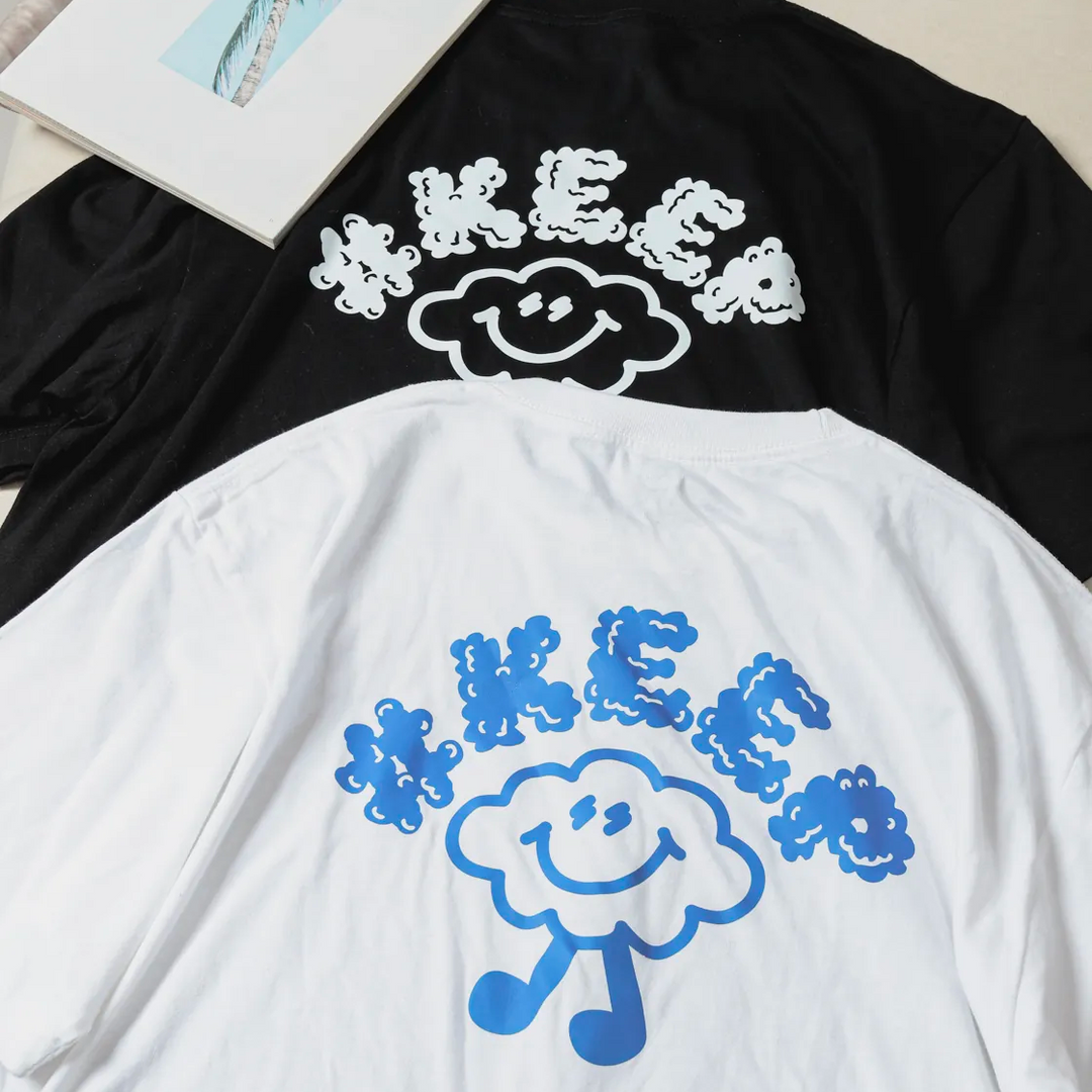 Kickstage #KEEP Smile Cloud Tee [KS155]