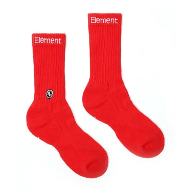 H2O "Element" Element Red-Medium High Stockings [19FW02-RD]