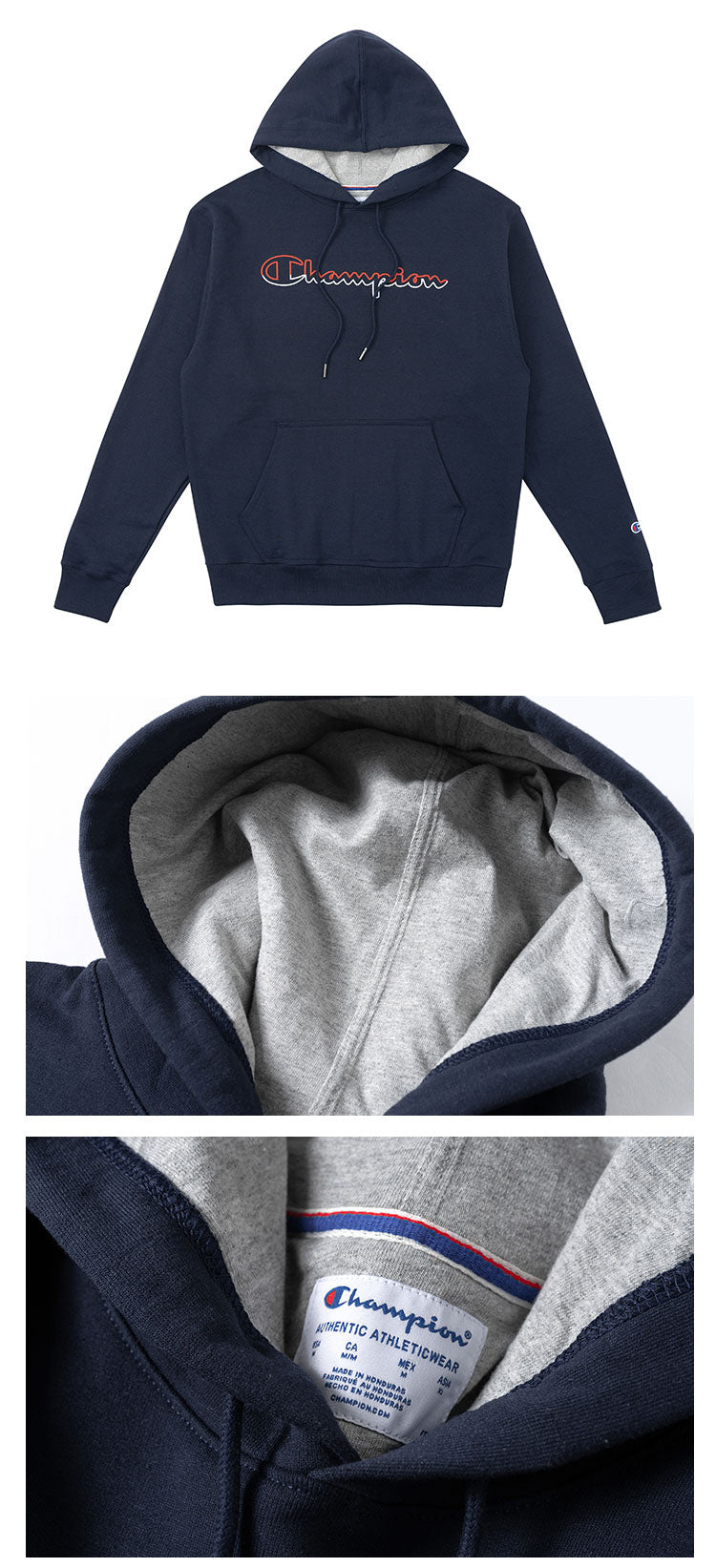 Áo hoodie lông cừu Champion PowerBlend (Mỹ)