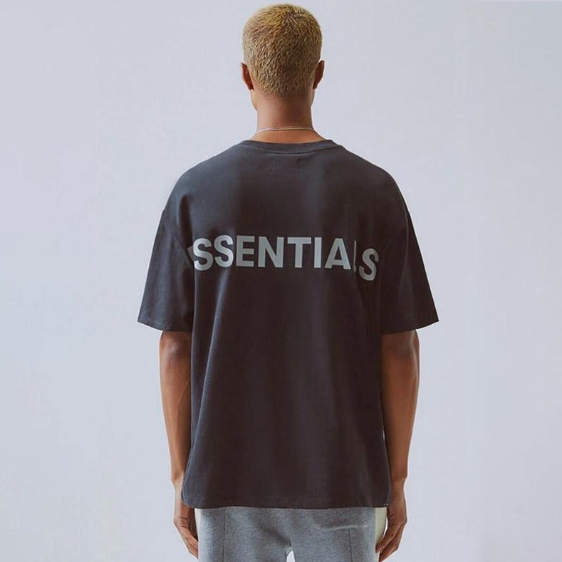 Fear Of God Essentials Los Angeles 3m Boxy T-shirt Black