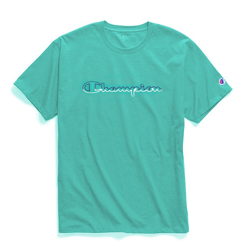 Turquoise champion outlet shirt