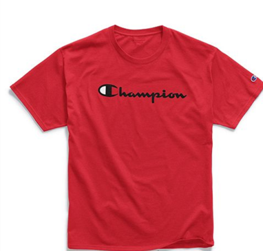 Áo phông có logo đồ họa Champion Script