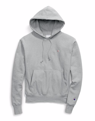 Champion back on sale print hoodie