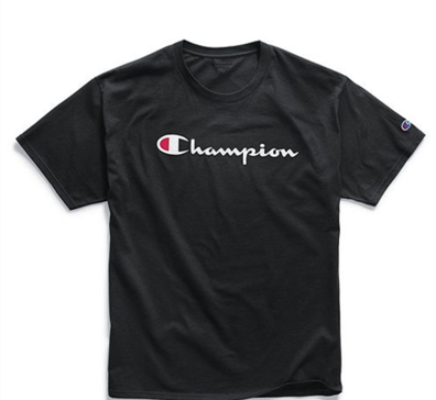 Champion Script Graphic Logo Tee T-Shirt