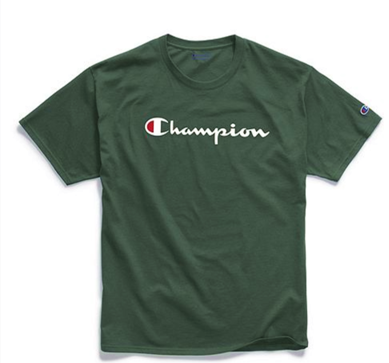 Champion Script Graphic Logo Tee T-Shirt