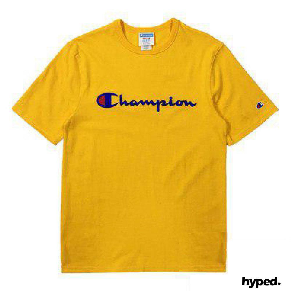 Champion t outlet shirt embroidered